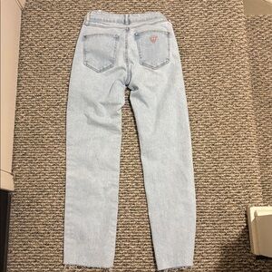 Guess Women's Straight Leg Jeans in Light Blue